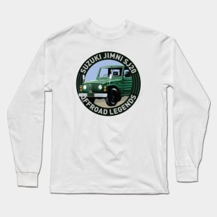 4x4 Offroad Legends: Suzuki Jimni SJ20 Long Sleeve T-Shirt